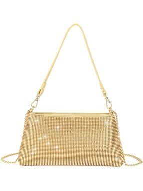 Glam Rhinestone Evening Clutch Purse for Women | Perfect for Prom, Wedding